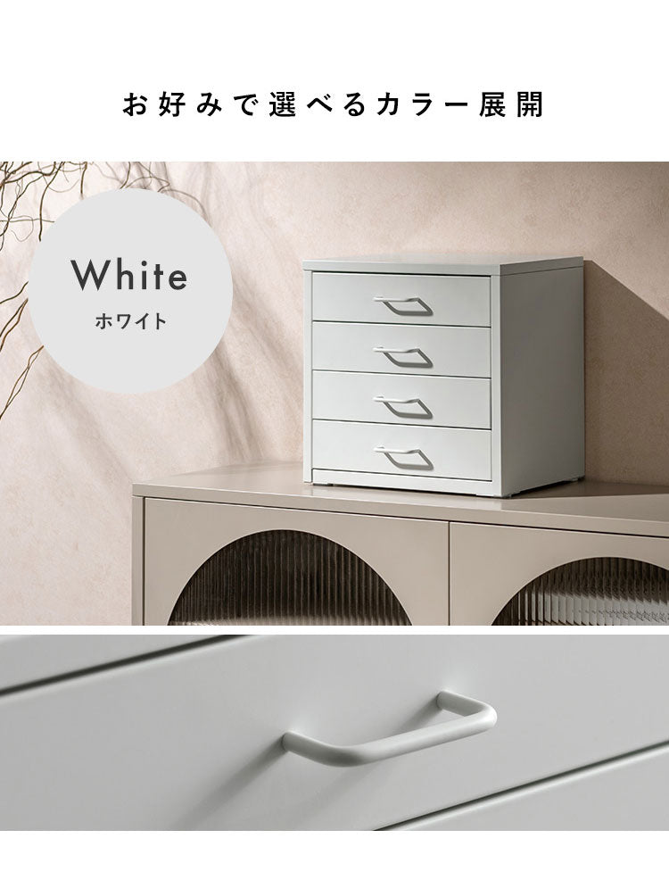 ドロワーキャビネット Muun ムーン 幅35cm 高さ35cm 奥行26cm 収納ボックス 収納 引き出し 引き出し収納 コンパクト 卓上キャビネット キャビネット 卓上 スチール マットスチール 小物入れ 小物収納(代引不可)