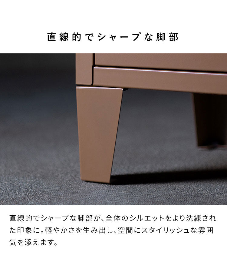 ロッカー Muun ムーン 2枚扉 幅80cm 奥行40cm 高さ90cm マット スチール 整理整頓 収納 収納棚 書類 日用品 すっきり収納 マグネット付き おしゃれ シンプル ロッカー収納 たっぷり収納(代引不可)