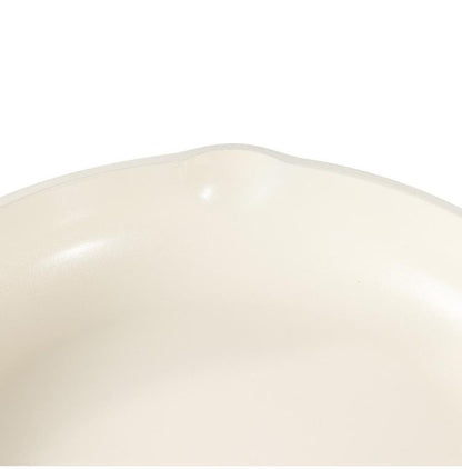 カローテ CAROTE フライパン 28cm ふっ素不使用 IH対応 PFOAフリー IH ガス火対応 セラミック 注ぎ口付き 洗いやすい 握りやすい ミルクティー NM-5086 COSY-ICE