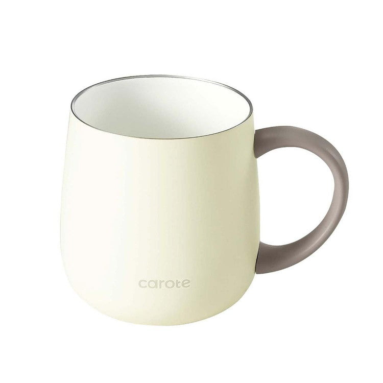 CAROTE カローテ マグカップ 蓋付き 保温 保冷 セラミック 400ml アイボリー NM-5161 かわいい おしゃれ プレゼント gift ギフト