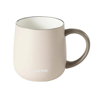 CAROTE カローテ マグカップ 蓋付き 保温 保冷 セラミック 400ml ミルクティー NM-5162 かわいい おしゃれ プレゼント gift ギフト