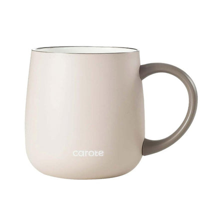CAROTE カローテ マグカップ 蓋付き 保温 保冷 セラミック 400ml ミルクティー NM-5162 かわいい おしゃれ プレゼント gift ギフト