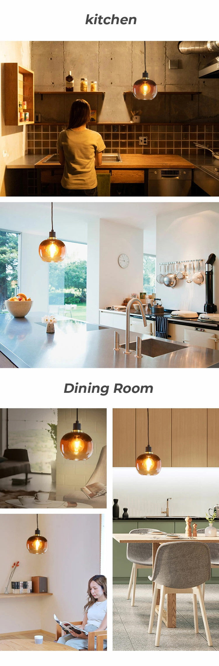 EGLO ペンダントライト ガラス おしゃれ 北欧 ダイニング 照明