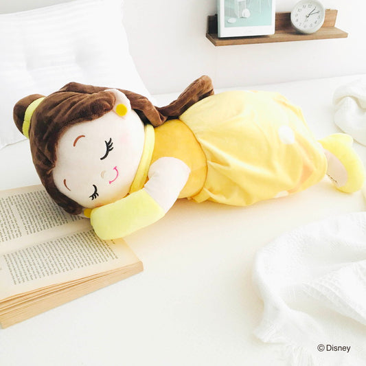 Disney ディズニー 添い寝枕 ベル 添い寝 抱き枕 55cm ピロー ぬいぐるみ キャラクター プレゼント かわいい(代引不可)