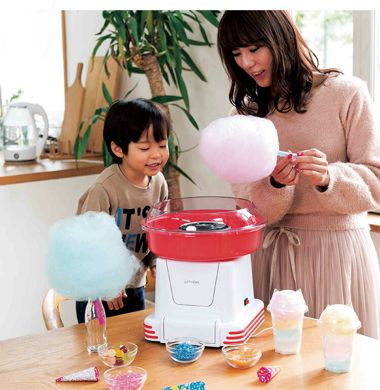 わたあめ屋さん KDCC-006R わたあめメーカー わたがし機 COTTON CANDY MAKER アメ玉 わたあめ 簡易わたあめ機 ホ –  Branchée Beauté