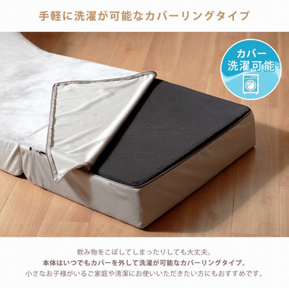 3wayローソファ ローソファ ソファ ソファー カウチソファ ベッド ソファベッド コンパクトソファ 幅71cm 3way オールシーズン 洗濯可能 カバー クッション クッション付き リビング 一人暮らし(代引不可)