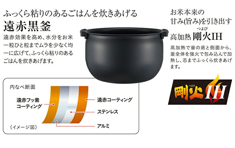 タイガー魔法瓶 IHジャー炊飯器 5.5合炊き ブラウン JPW-D100T 炊飯器 炊飯ジャー タイガー TIGER – Branchée  Beauté