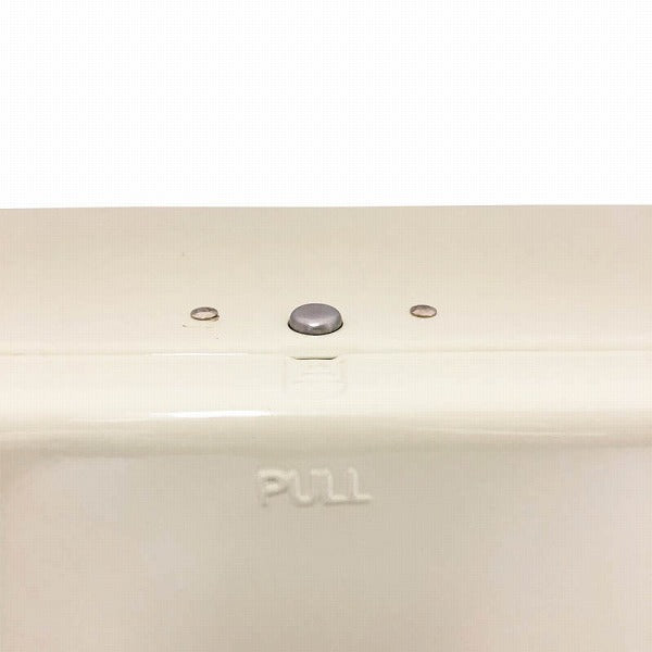 DULTON ティッシュケース 吊り下げ IVORY 100-160N-IV 据え置き 壁取り付け 壁掛け可能 スチール プッシュボタン シンプル 収納 おしゃれ かわいい ナチュラル アメリカン ディスペンサー ダルトン (代引不可)