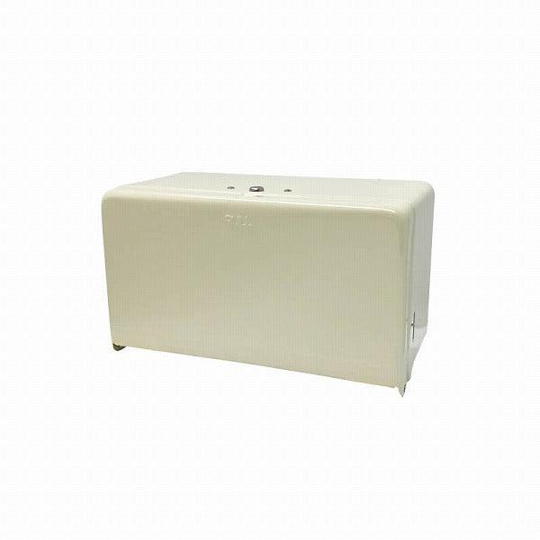 DULTON ティッシュケース 吊り下げ IVORY 100-160N-IV 据え置き 壁取り付け 壁掛け可能 スチール プッシュボタン シンプル 収納 おしゃれ かわいい ナチュラル アメリカン ディスペンサー ダルトン (代引不可)