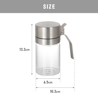 【2個セット】DULTON ダルトン オイルボトル 200ml オイル&ヴィネガーボトル 調味料ボトル ガラス ステンレス 保存容器 調味料ボトル オイル ボトル 調味料入れ おしゃれ