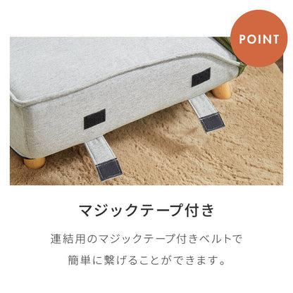 連結OK へたりにくい ポケットコイル 座椅子 脚付き お掃除ロボ対応 42×14段階調整 ヘッドギア付き ハイバック 極厚 1人掛け 2人掛け 3人掛け 折りたたみ コンパクト リクライニング ソファ ロー