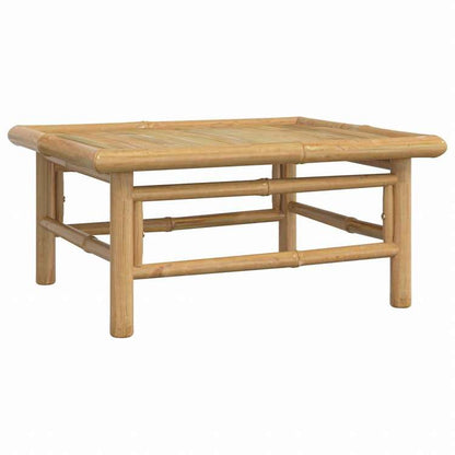 vidaXL ガーデンラウンジ6点セット クッション付き 竹製 ライトグレー家具 アウトドア家具 屋外家具セット(代引不可)